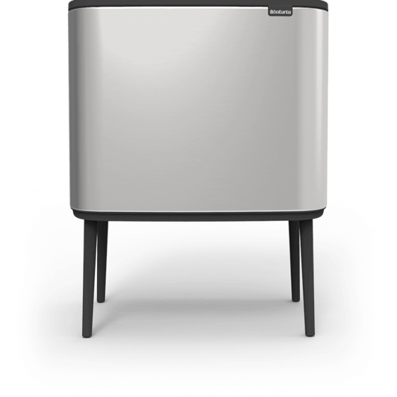 Bo Touch Bin matt steel - mas masia reciclaje