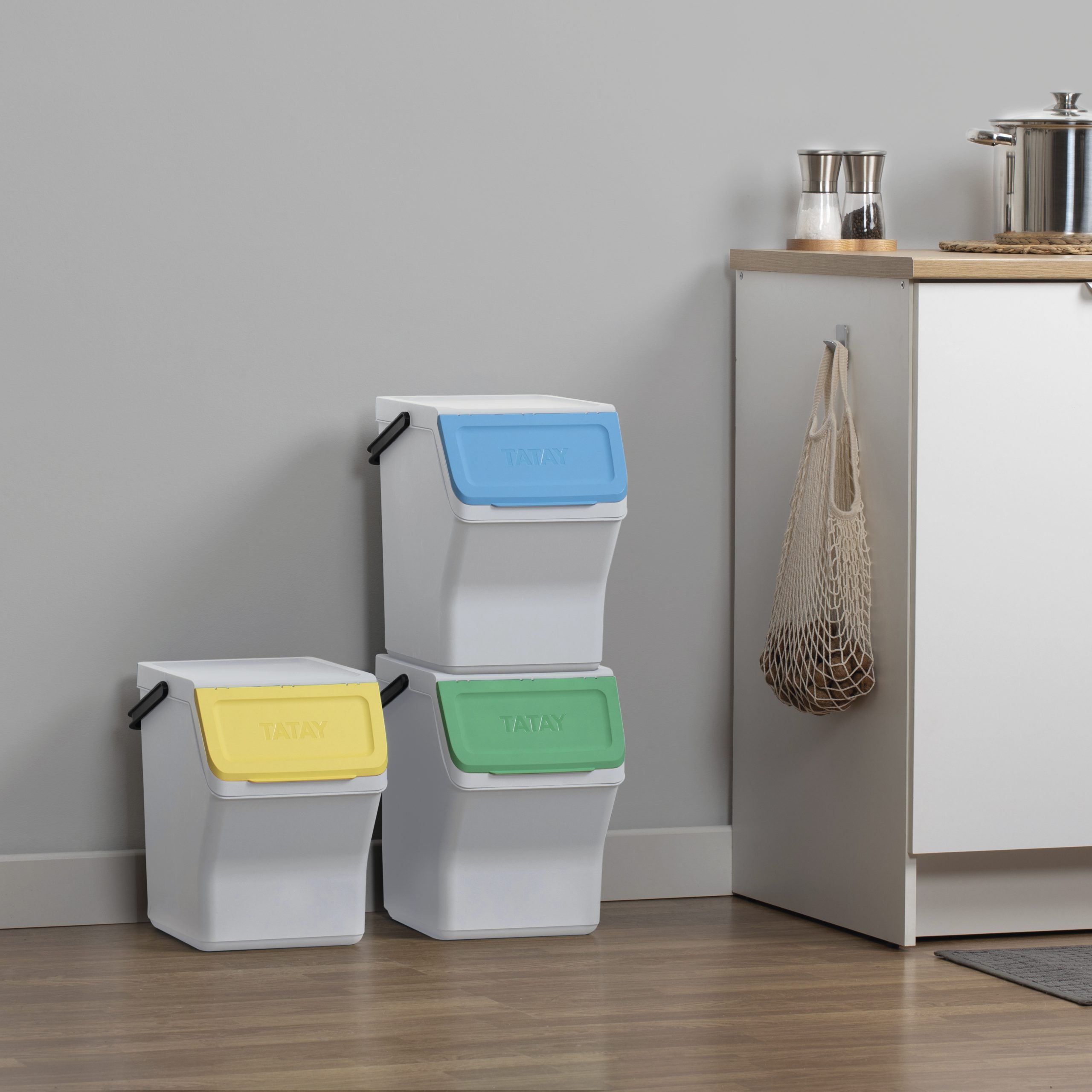 Set 3 cubos reciclaje - Imagen 10